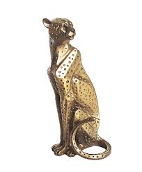 Bronzed Sitting Cheetah