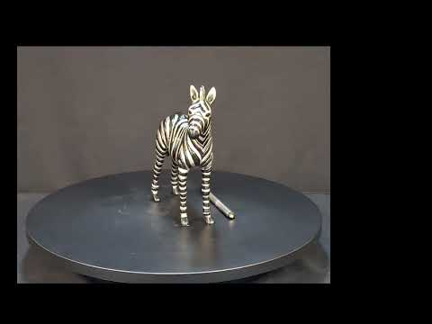 Zebra - Silver Plated - Baby