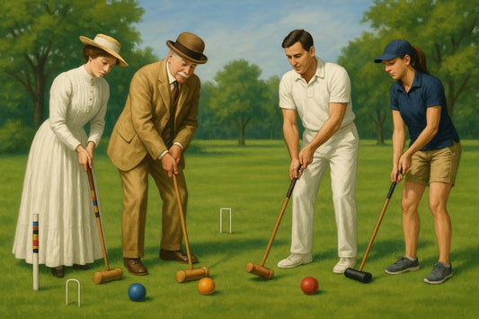 Enjoying Croquet
