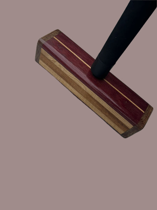 Croquet Mallet - 33 inch Shaft , 9 inch Mixed Hardwood Head