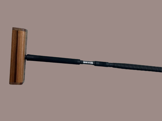 Croquet Mallet - 37inch Shaft, 11 inch Hardwood Head (Teak)