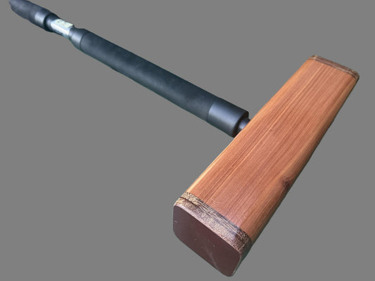 Croquet Mallet - 33 inch Shaft, 9.625 inch Hardwood Head (Cedar)