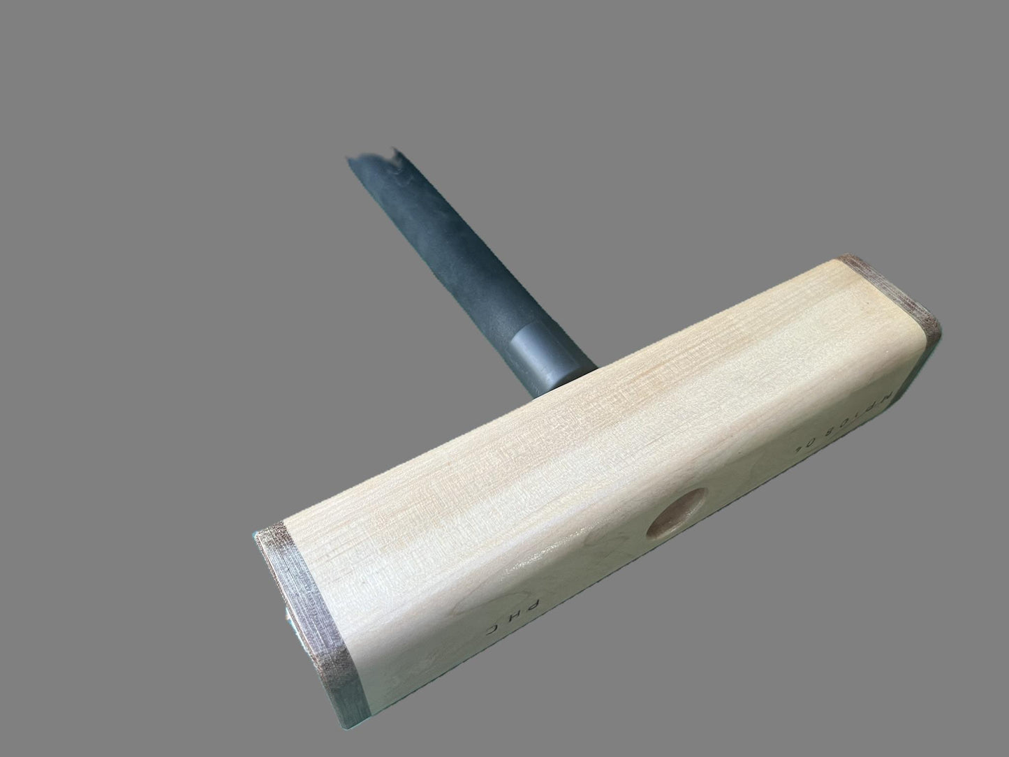 Club Croquet Mallet - Robust Aluminum Shaft, 11 inch Hardwood Head (Maple)