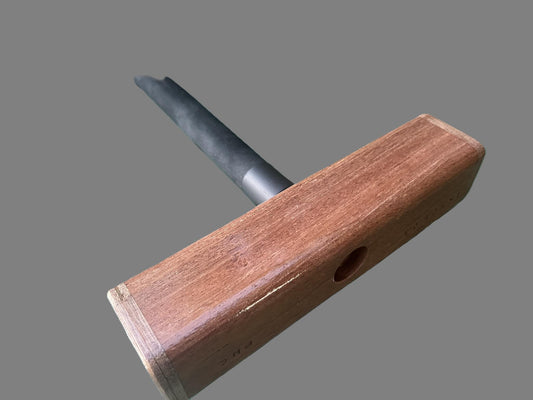 Croquet Mallet - 38 inch Shaft, 10 inch Hardwood Head (Iroka)